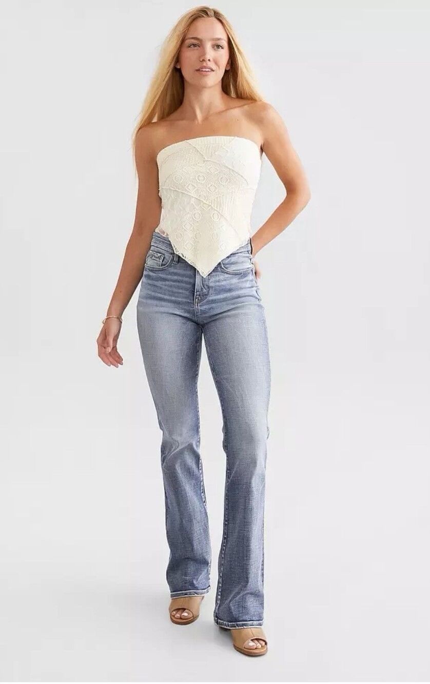 BUCKLE BLACK Fit No. 75 (Parker) Women’s Bootcut Jeans -32x32 -Smoothing/Shaping